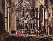 BASSEN, Bartholomeus van The Tomb of William the Silent in an Imaginary Church oil painting artist